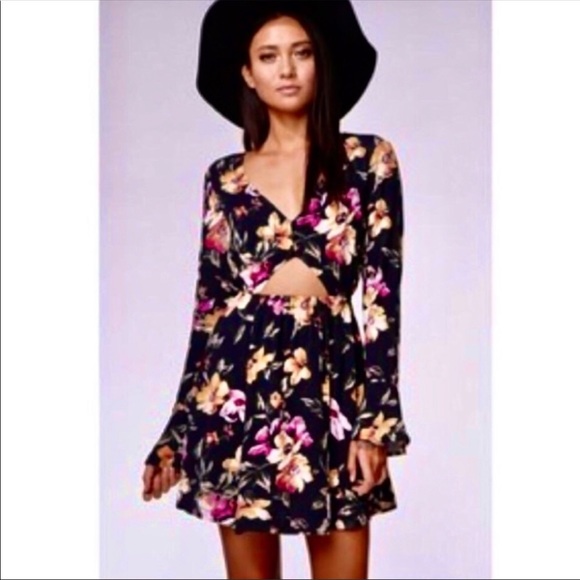 Kendall & Kylie Cutout Floral Dress - Picture 6 of 8